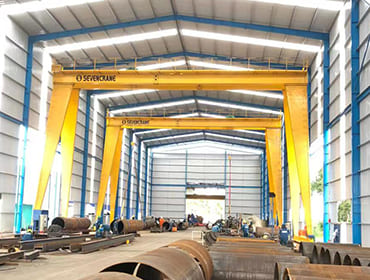 10t double girder gantry crane