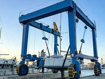 transporte de navio-elevador