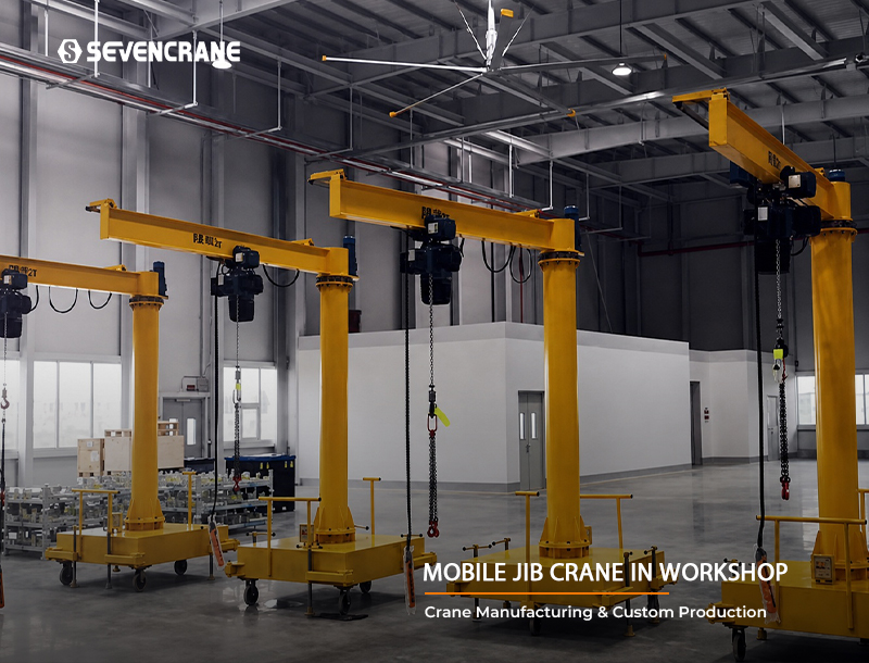 Portable-Mobile-Jib-Crane-in-Workshop