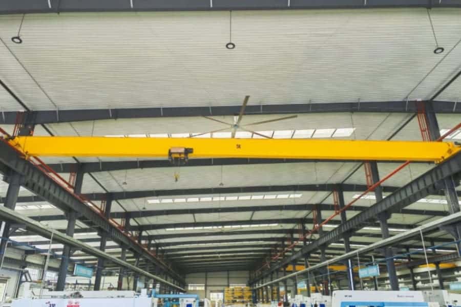 SEVENCRANE- bridge crane in workshop