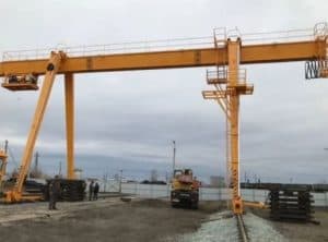 SEVENCRANE- single girder gantry crane price
