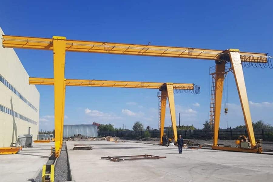 SEVENCRANE- gantry crane in warehouse