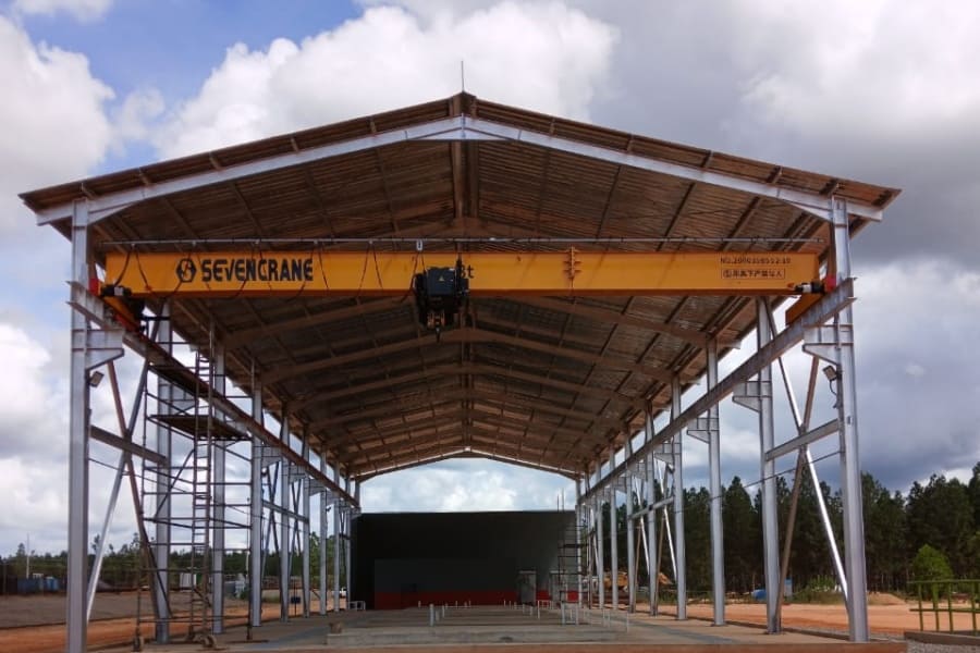 SEVENCRANE-10 Ton Single Girder Overhead Crane