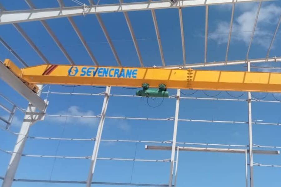 SEVENCRANE-Factory Single Girder Bridge Crane