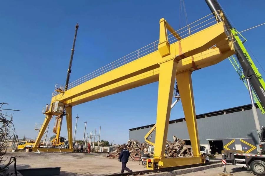 SEVENCRANE-double girder gantry crane for sale
